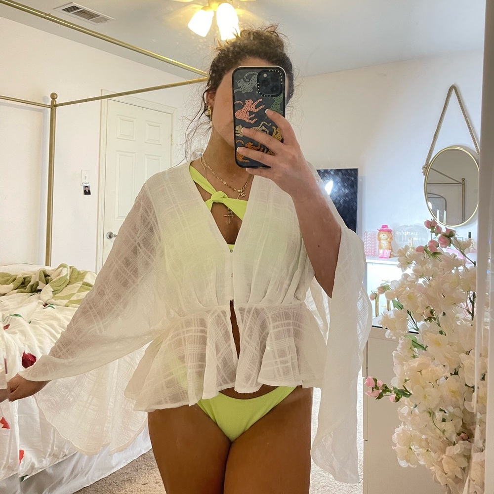 Swim cover up top